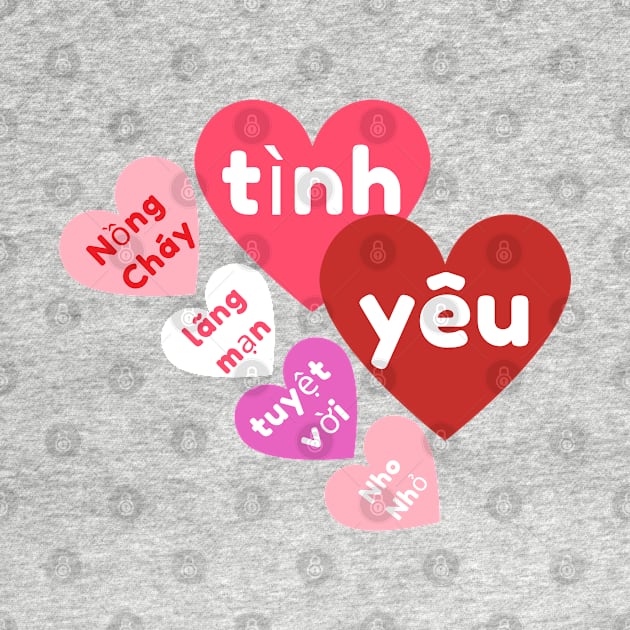 Valentine's Day Candy Heart, All the Ways of Love, Vietnamese by AZNSnackShop